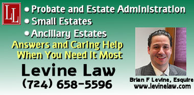 Law Levine, LLC - Estate Attorney in St. Marys PA for Probate Estate Administration including small estates and ancillary estates